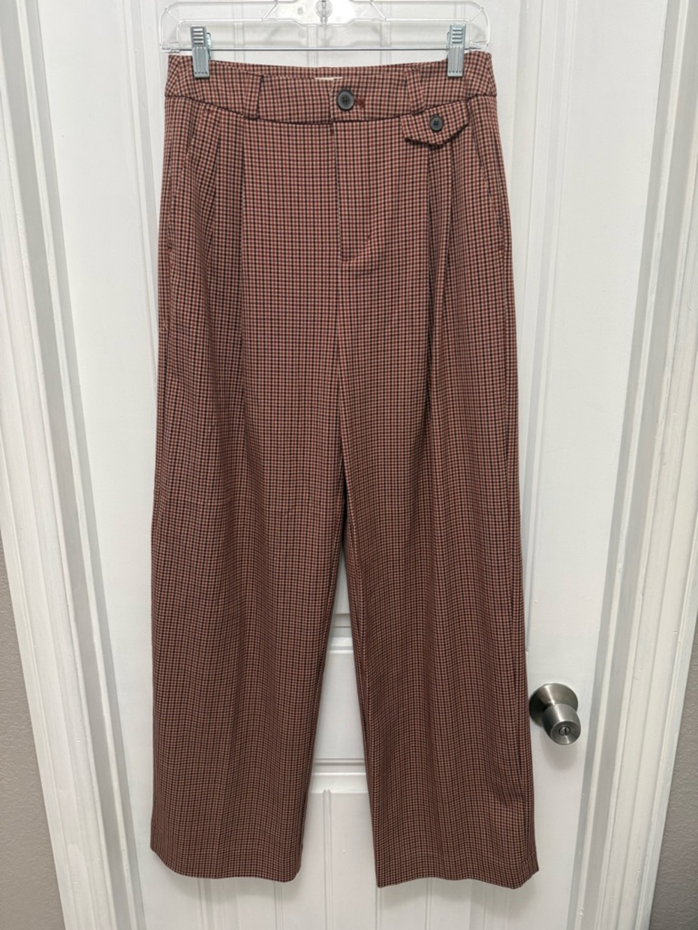 A New Day Women's Relaxed High Rise Baggy Wide Leg Trousers Size 2 (36-5)